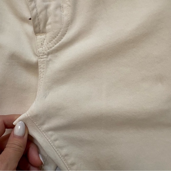 AG Adriano Goldschmied The Graduate White Pants Men’s 33x34 Cotton - Picture 5 of 12